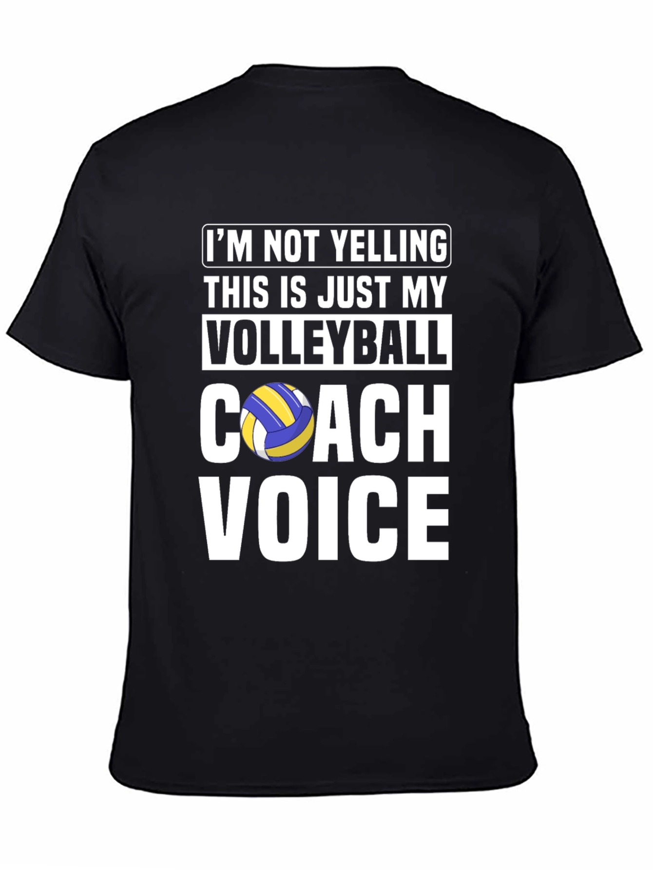 Volleyball Coach Voice T-Shirt Funny Gift