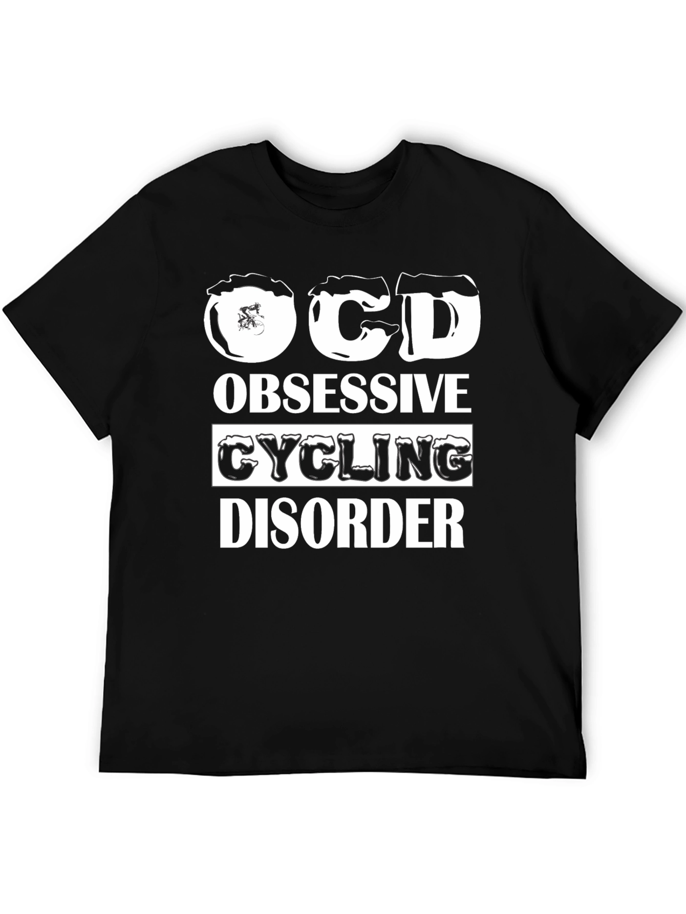 OCD Obsessive Cycling Disorder Graphic T-Shirt