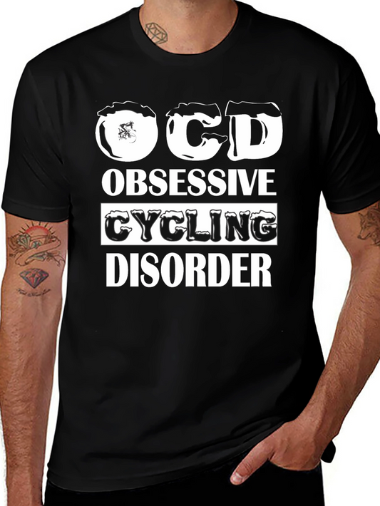 OCD Obsessive Cycling Disorder Graphic T-Shirt