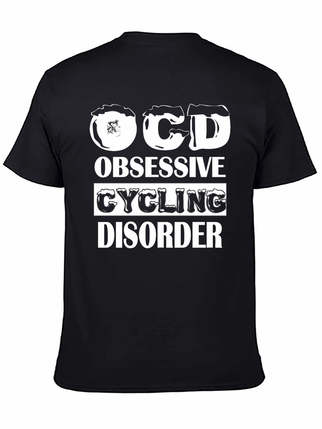 OCD Obsessive Cycling Disorder Graphic T-Shirt