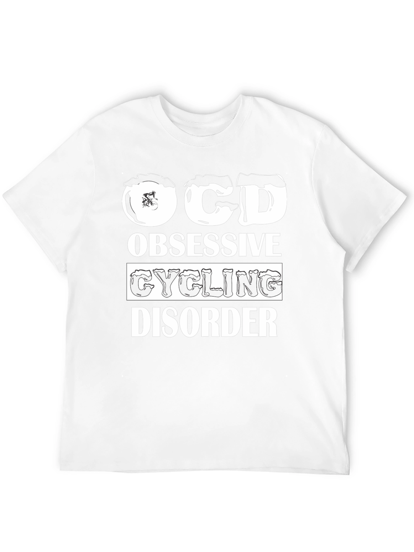 OCD Obsessive Cycling Disorder Graphic T-Shirt