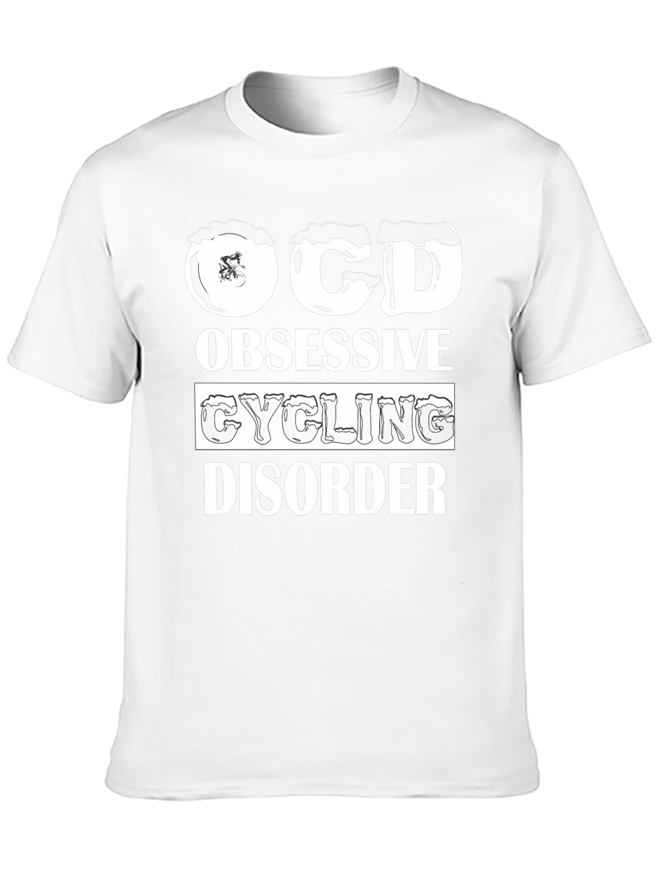 OCD Obsessive Cycling Disorder Graphic T-Shirt