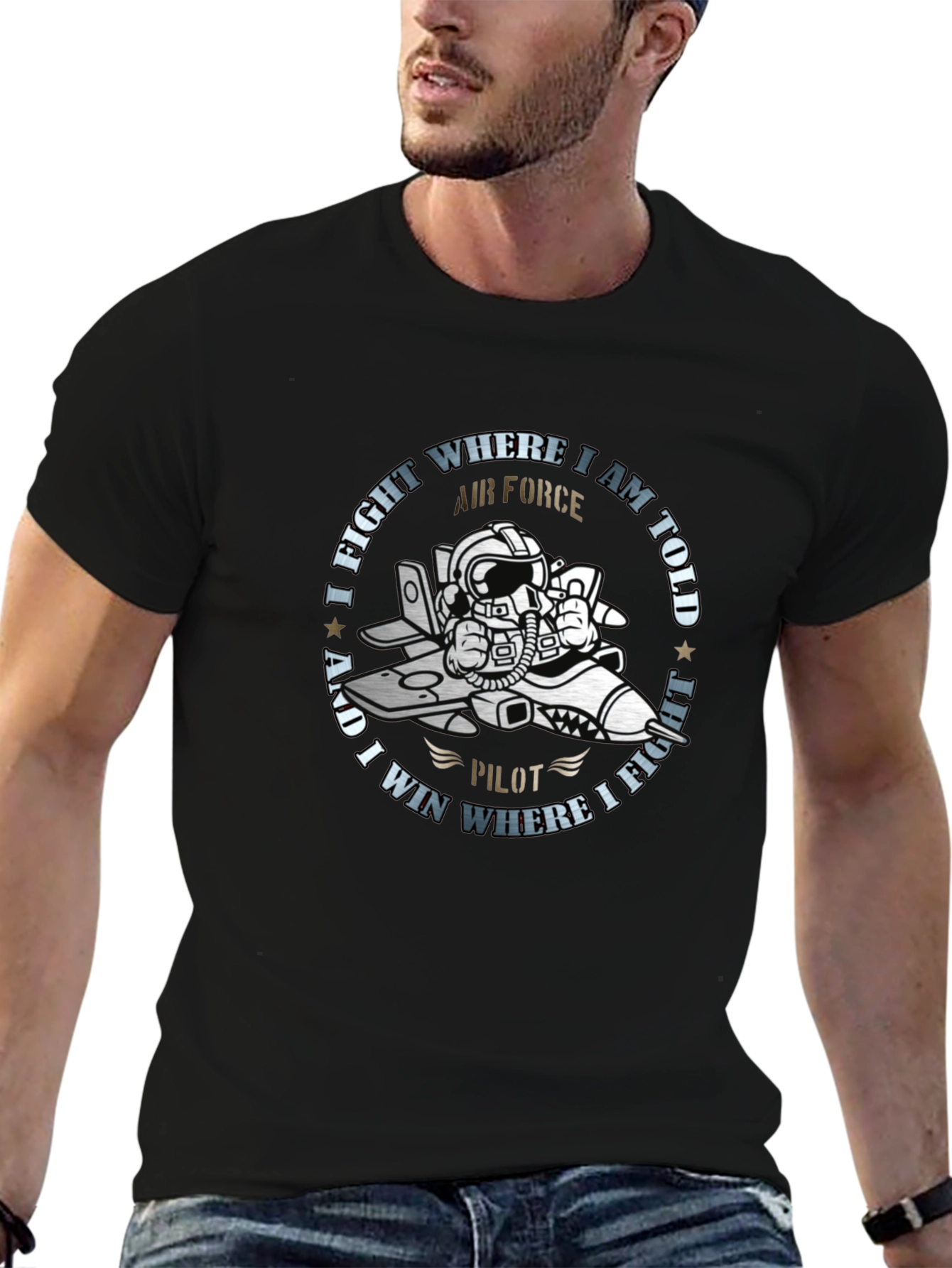 Air Force Pilot Graphic Tee