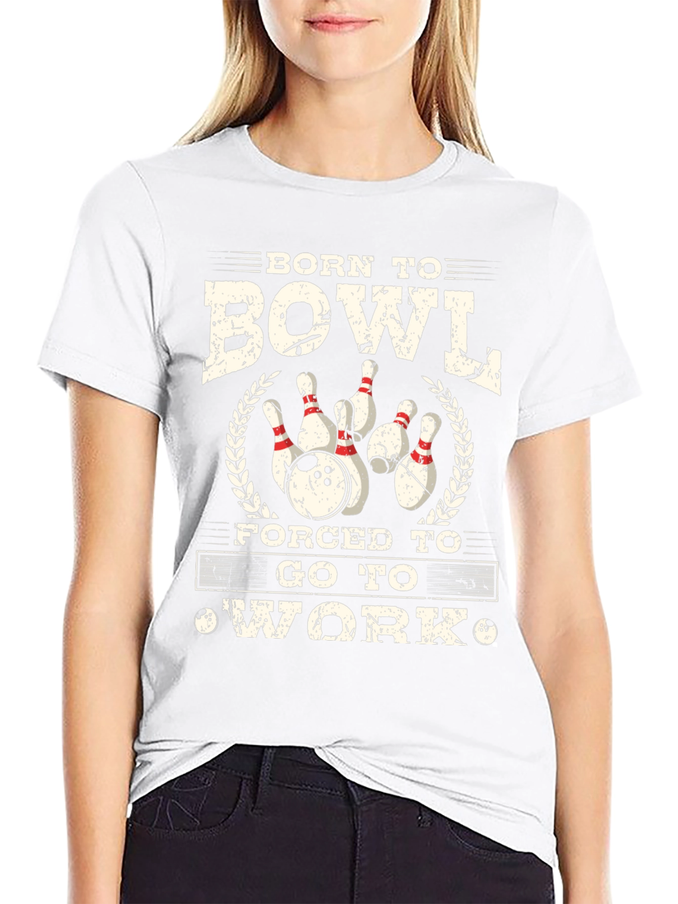 Born to Bowl T-Shirt - Funny Bowling Gift