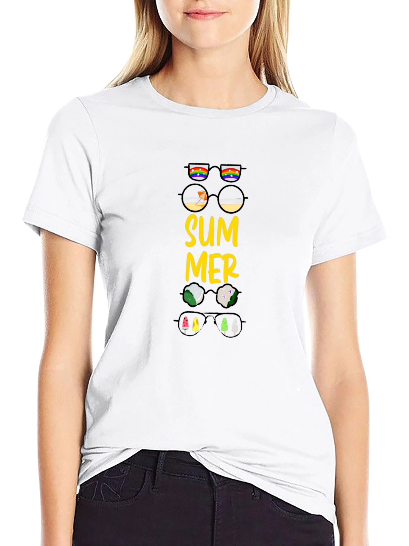 Summer Sunglasses Graphic T-Shirt