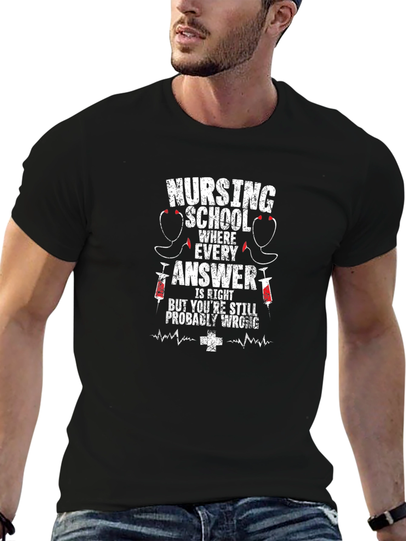 Nursing School T-Shirt - Funny Nurse Student Tee