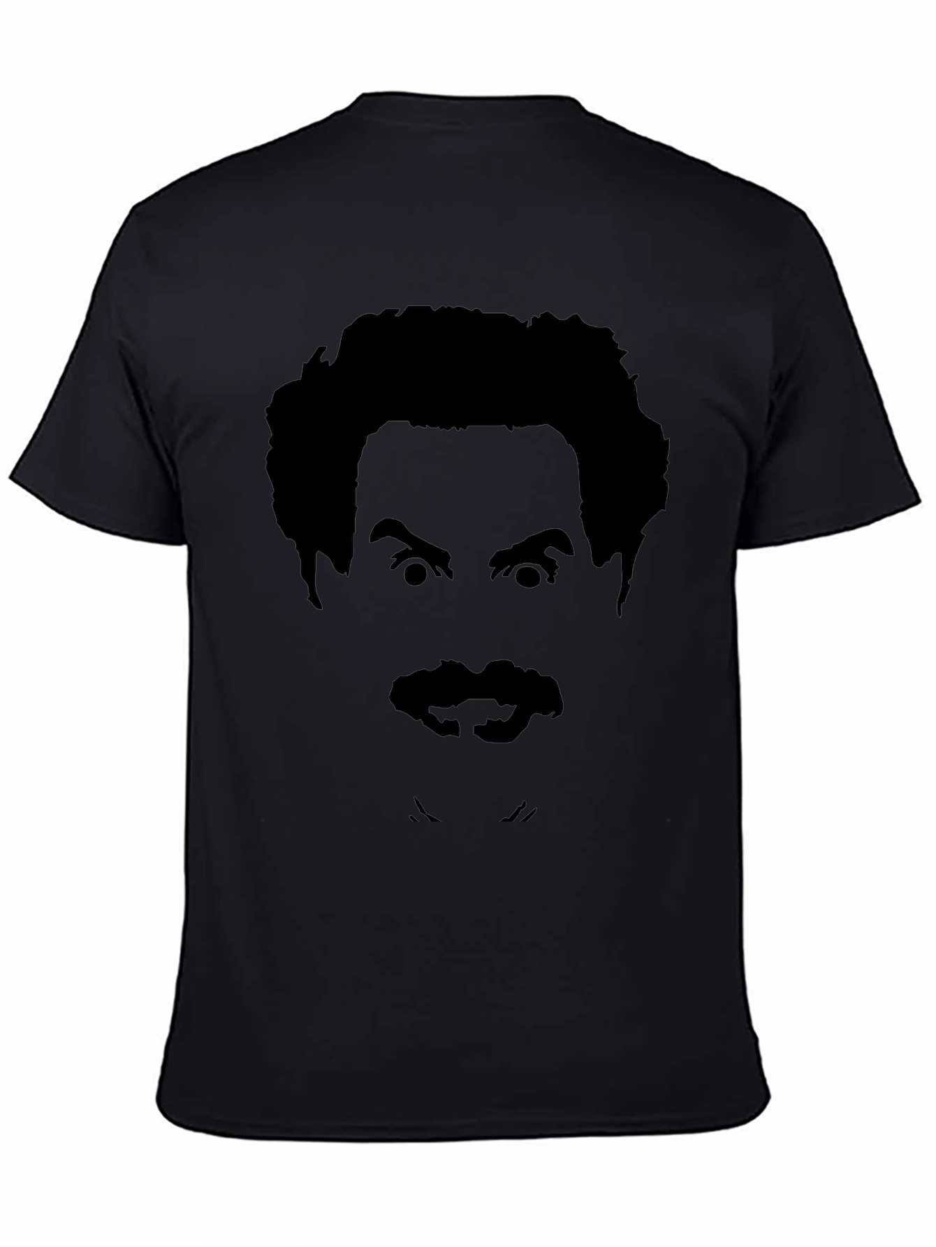Black Borat Silhouette T-Shirt