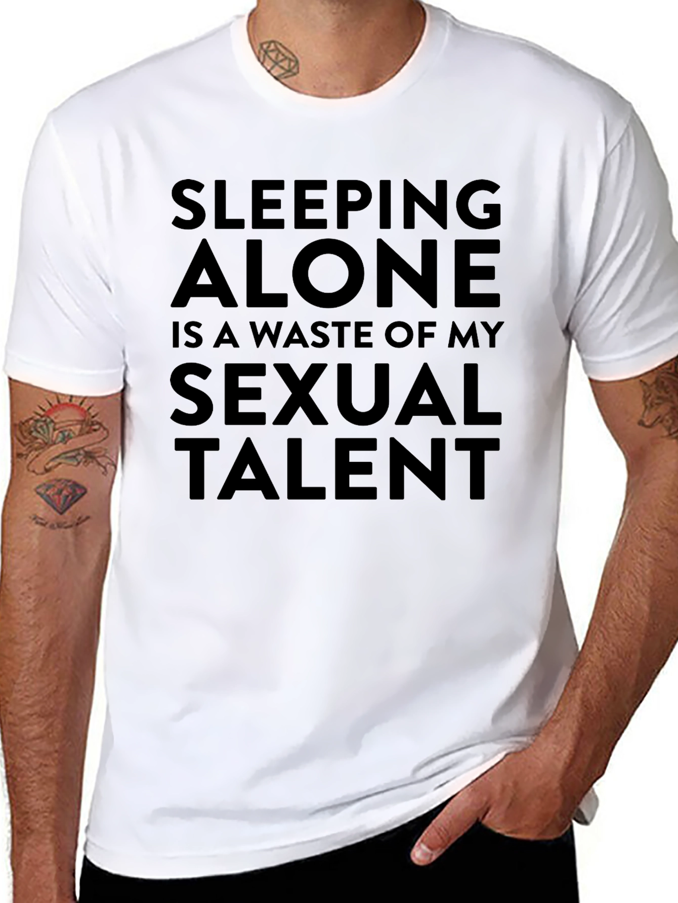 Sleeping Alone Sexual Talent Tee