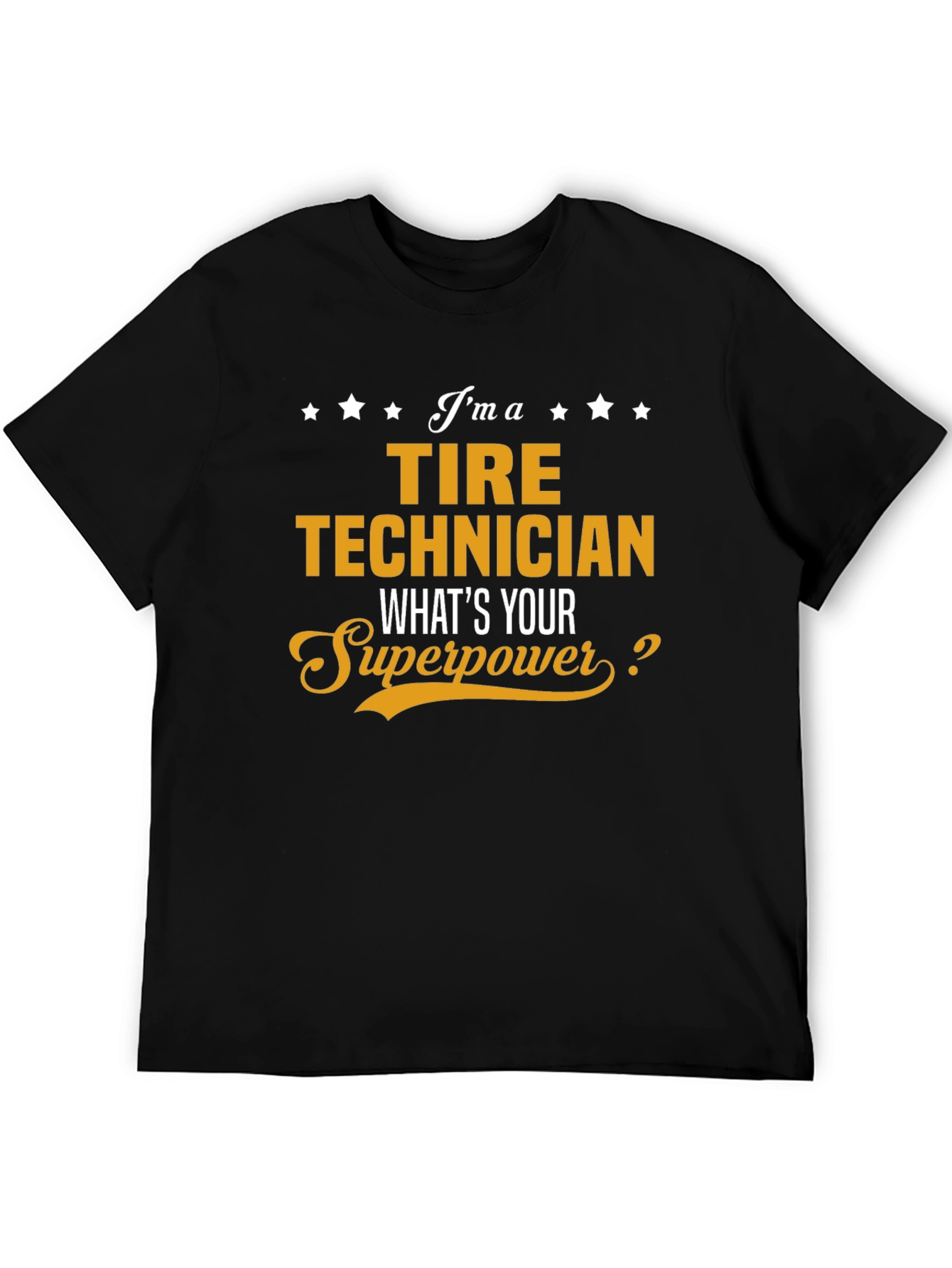 Tire Technician Superpower Graphic Tee