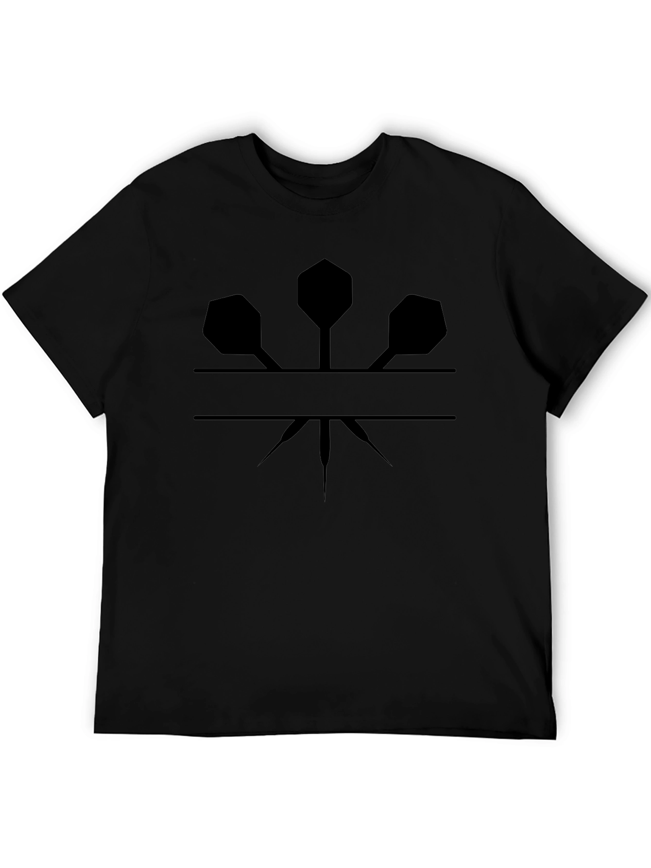 Darts Graphic Tee - Black T-Shirt