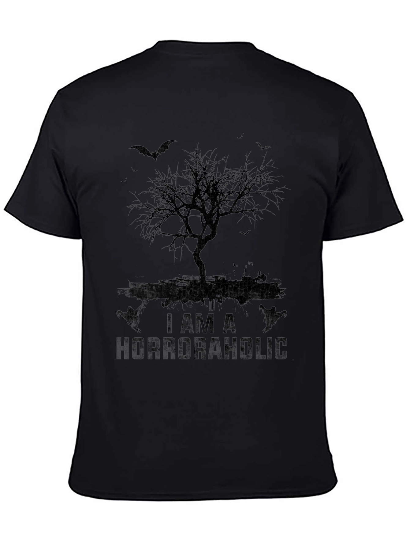 Horroraholic Tree T-Shirt - Halloween Graphic Tee