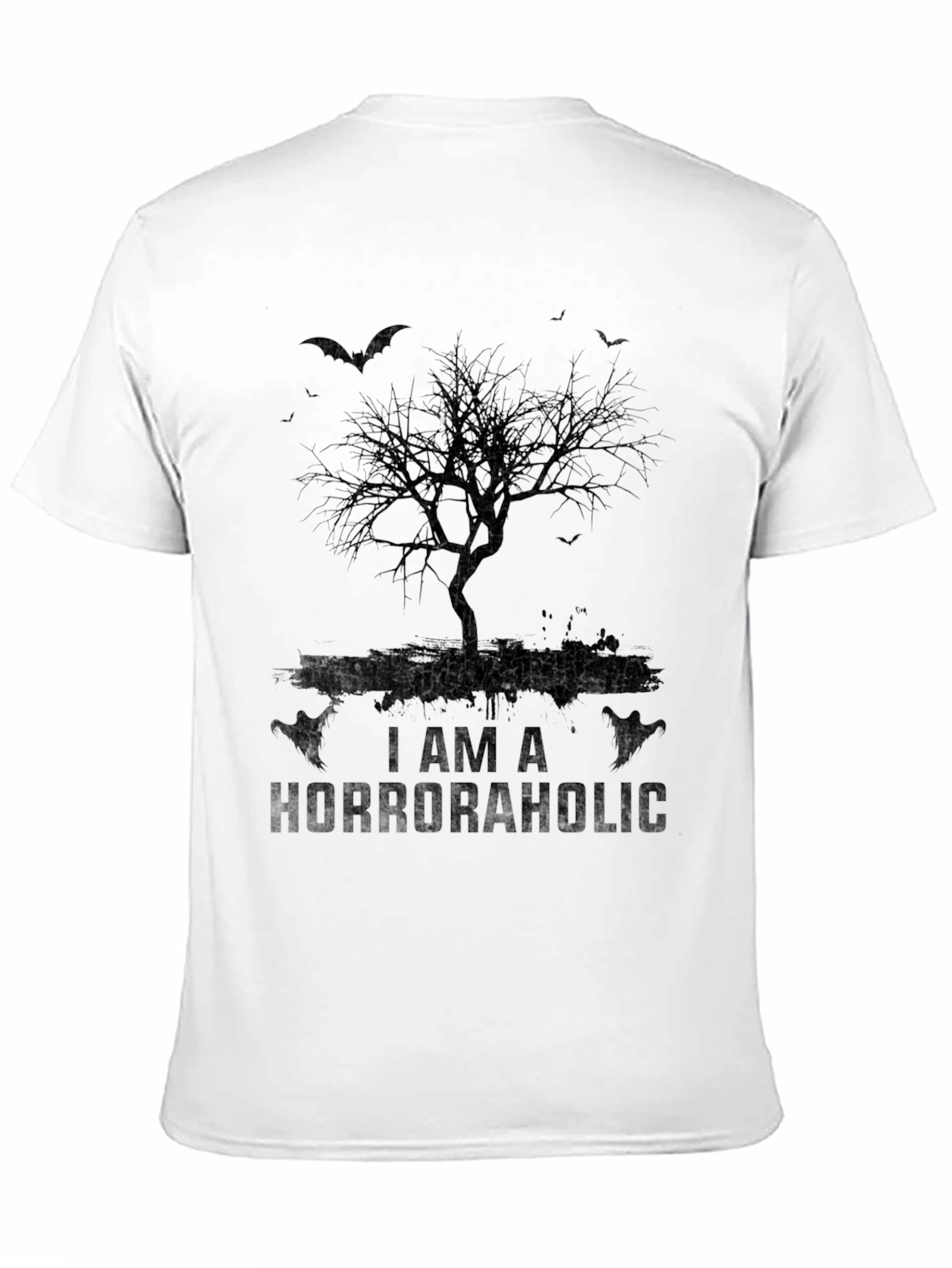 Horroraholic Tree T-Shirt - Halloween Graphic Tee