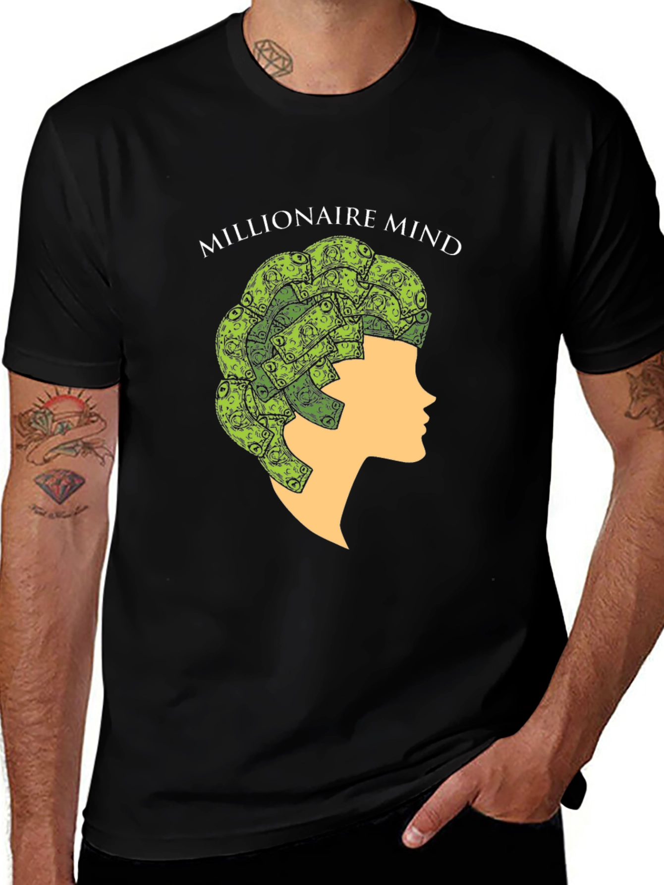 Millionaire Mind T-Shirt - Unique Graphic Tee