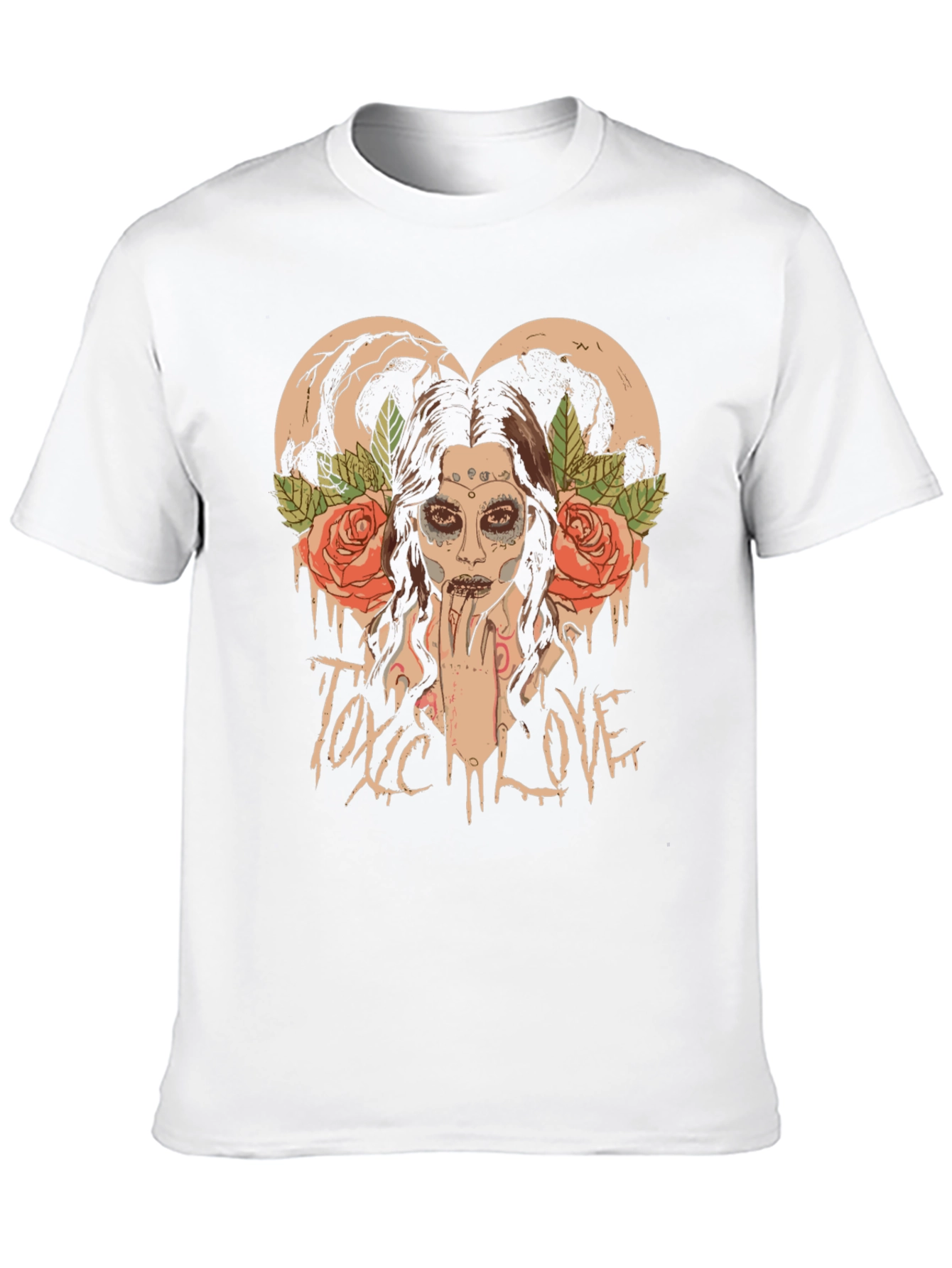 Toxic Love Black Graphic T-Shirt