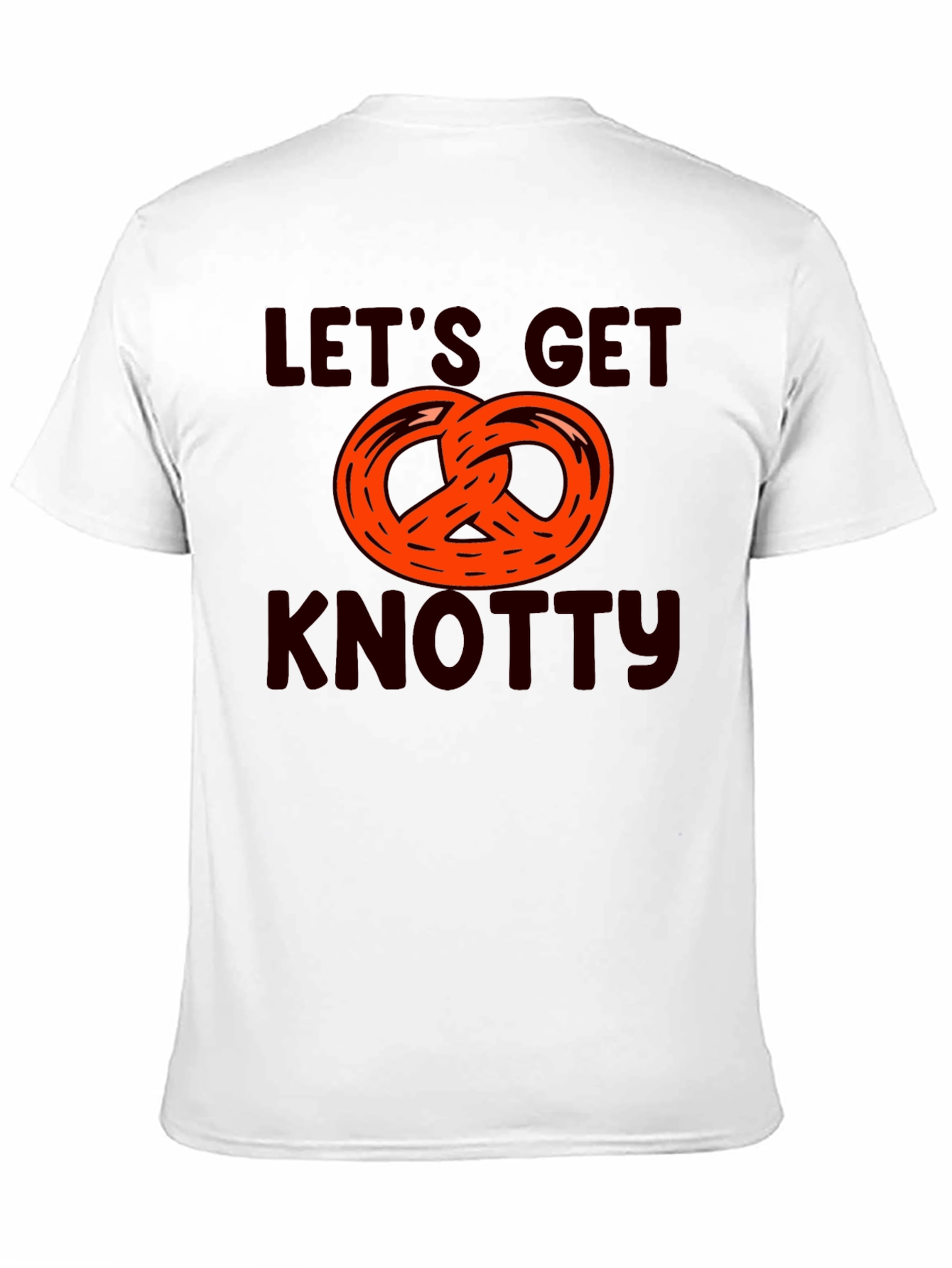 Lets Get Knotty Pretzel Graphic T-Shirt