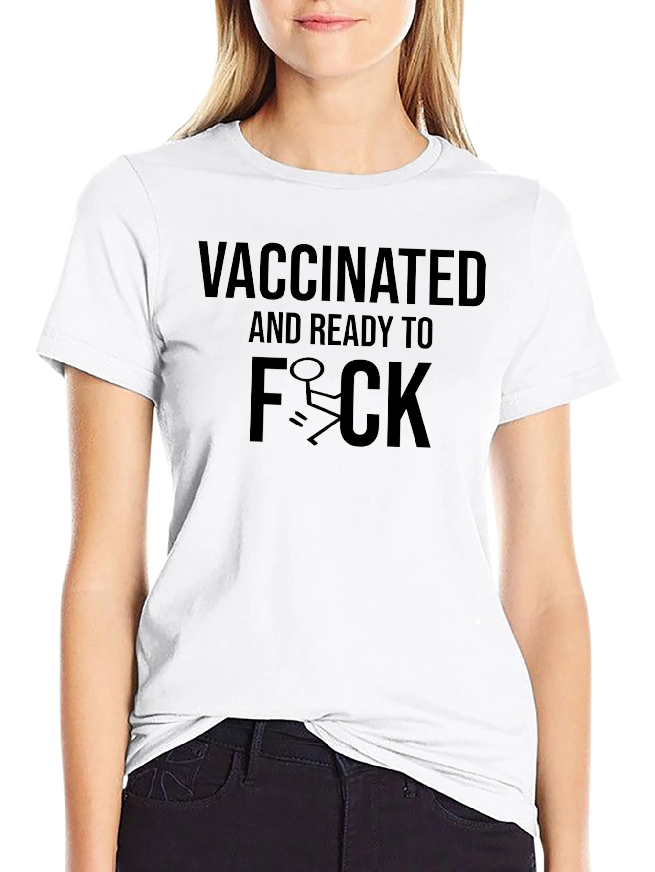 Vaccinated & Ready Funny T-Shirt