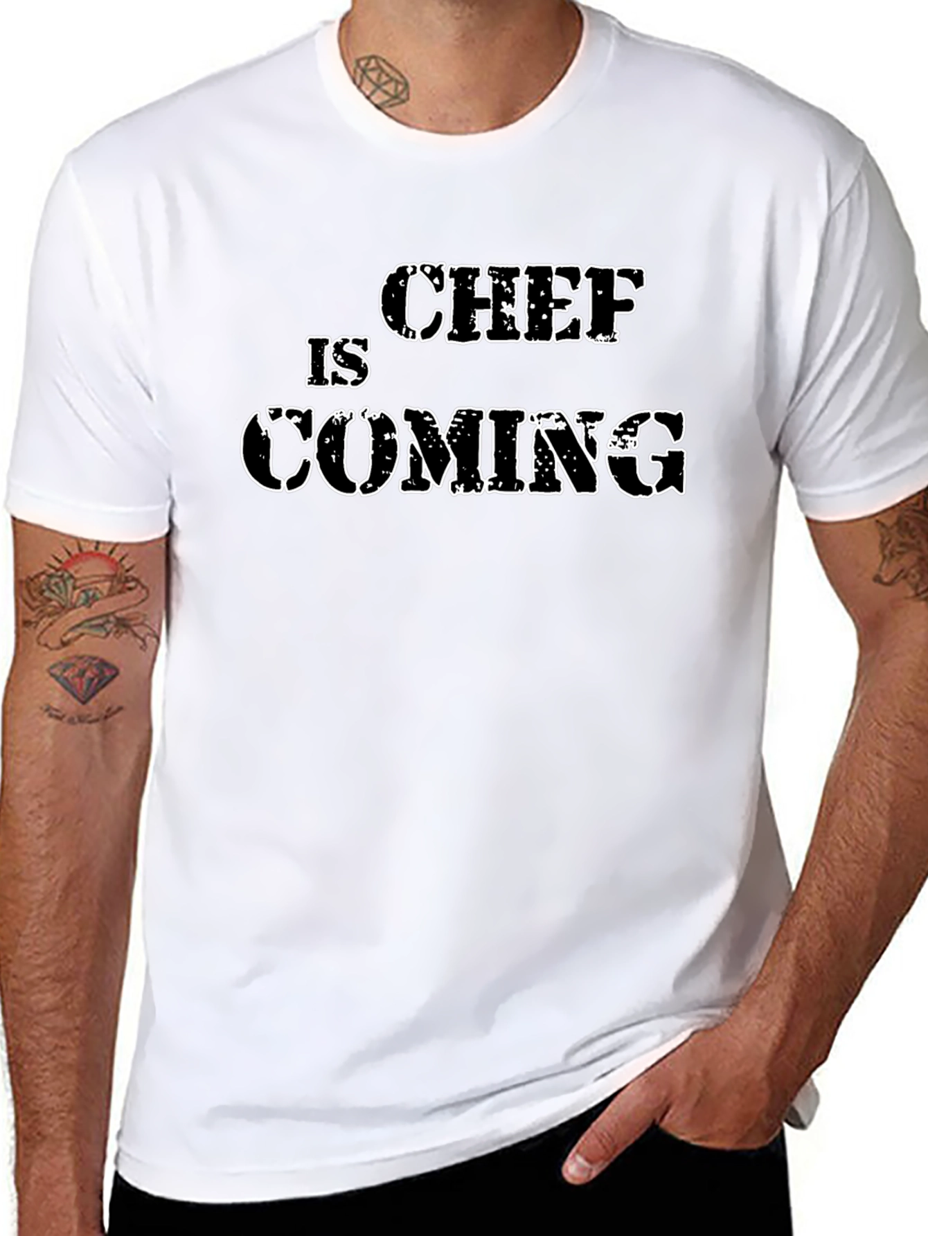 Chef is Coming Graphic Tee