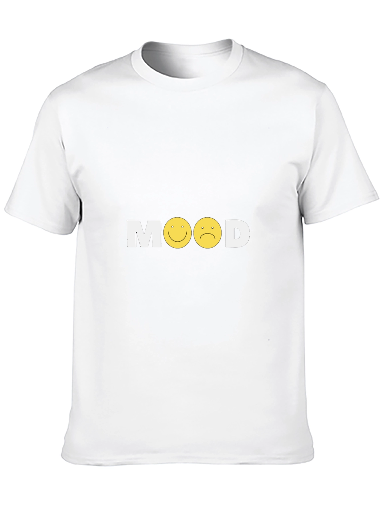 Mood Graphic Tee - Black Casual T-Shirt