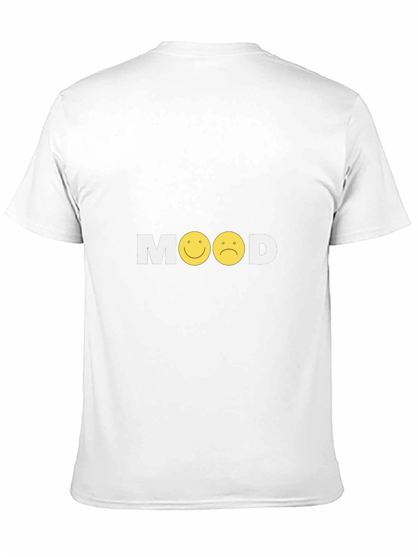 Mood Graphic Tee - Black Casual T-Shirt
