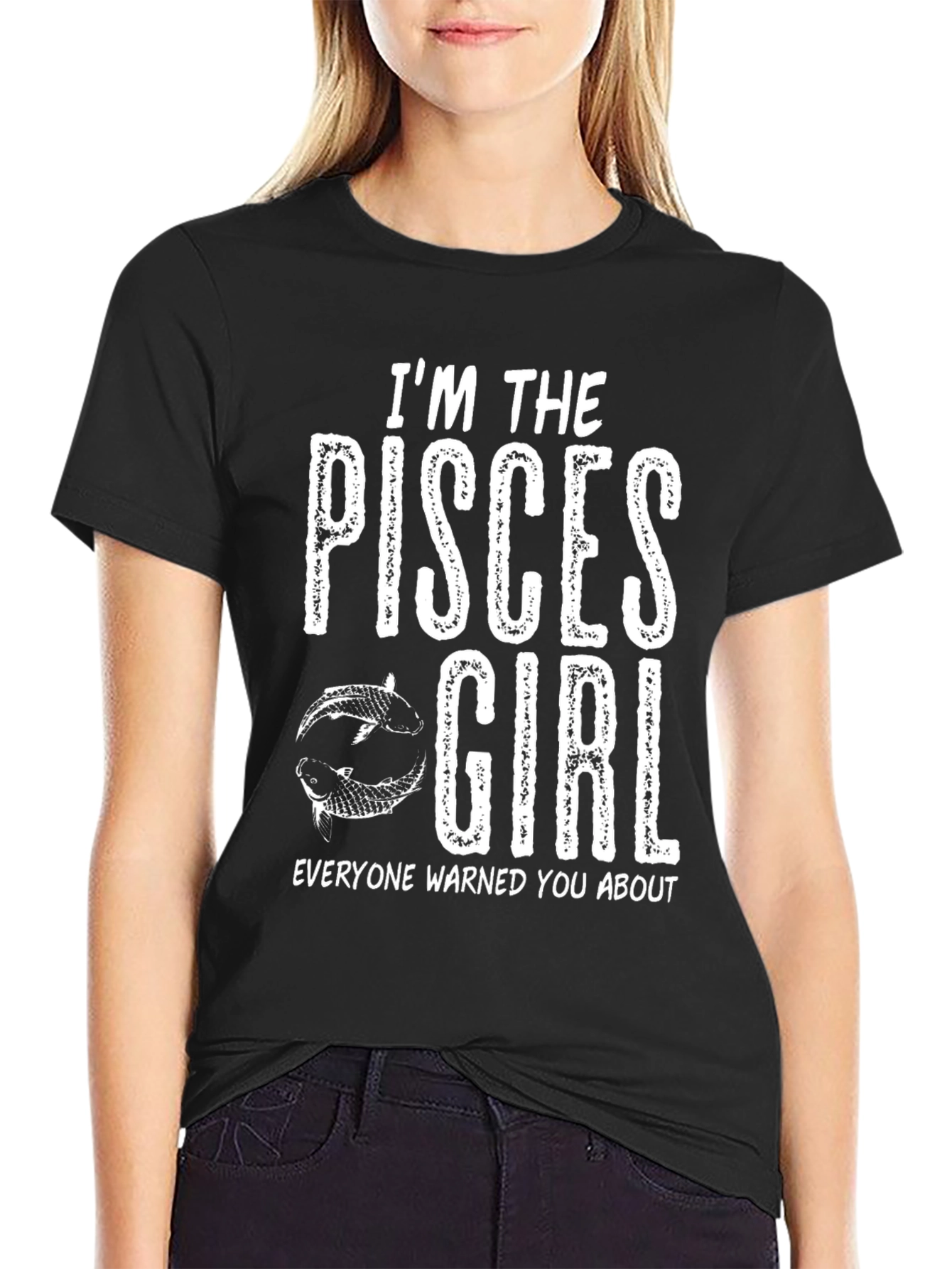 Pisces Girl T-Shirt - Zodiac Sign Tee
