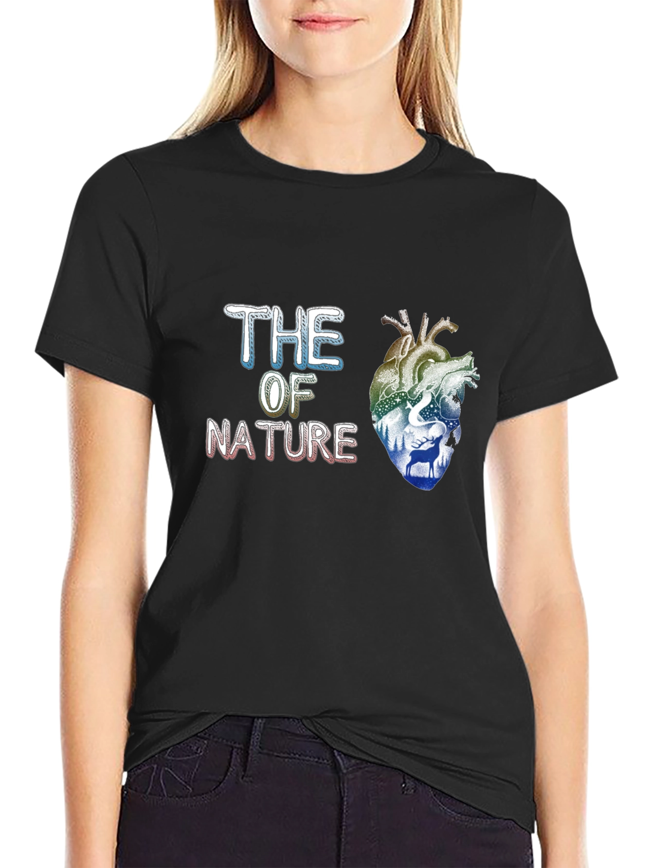 The Heart of Nature Graphic T-Shirt