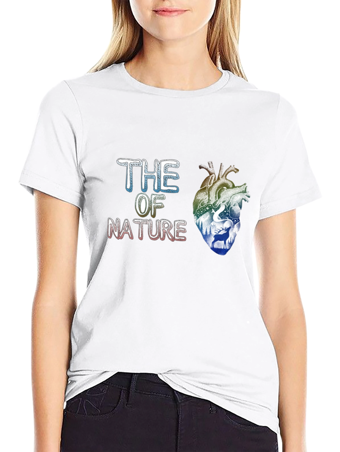 The Heart of Nature Graphic T-Shirt