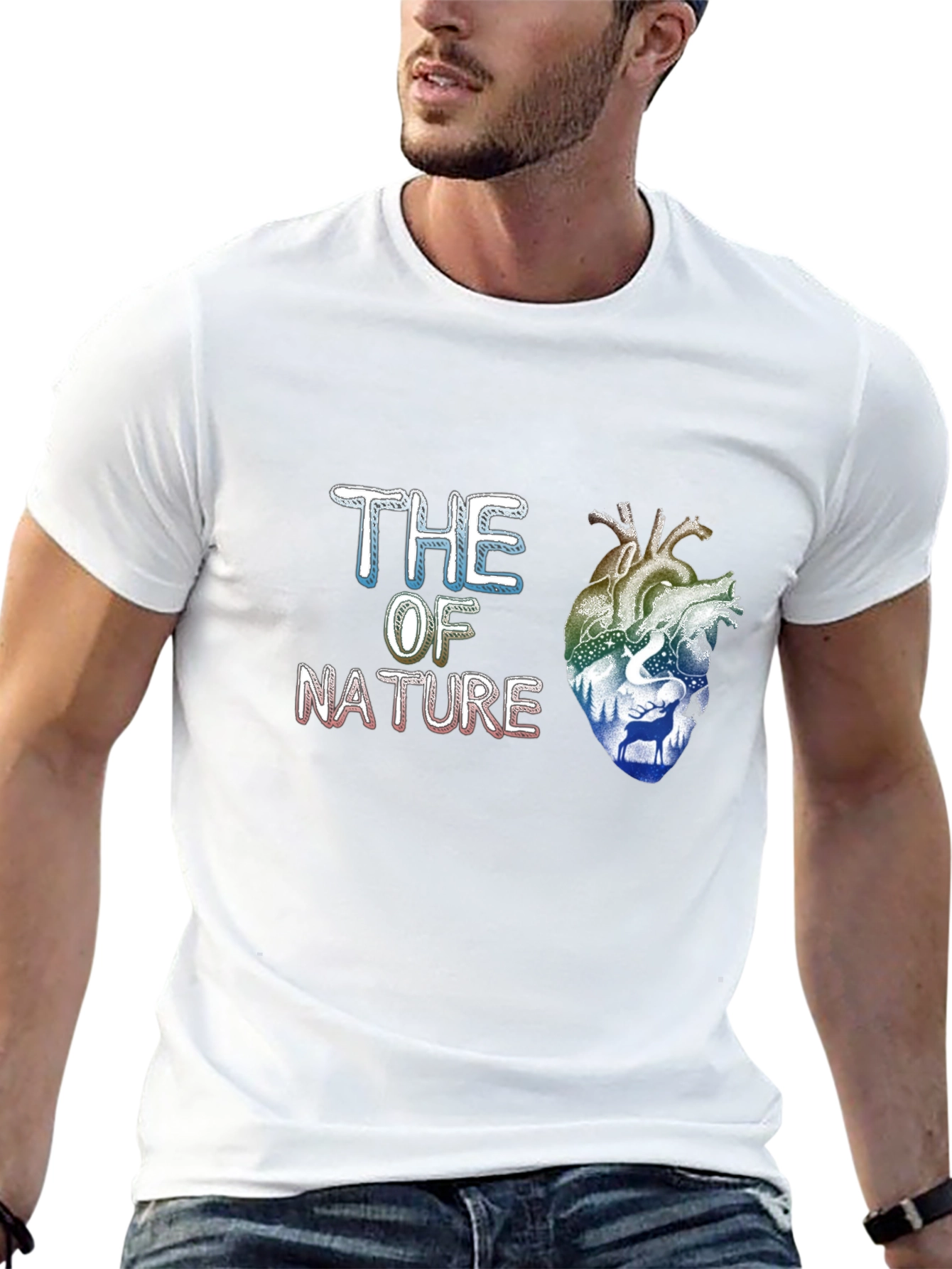 The Heart of Nature Graphic T-Shirt