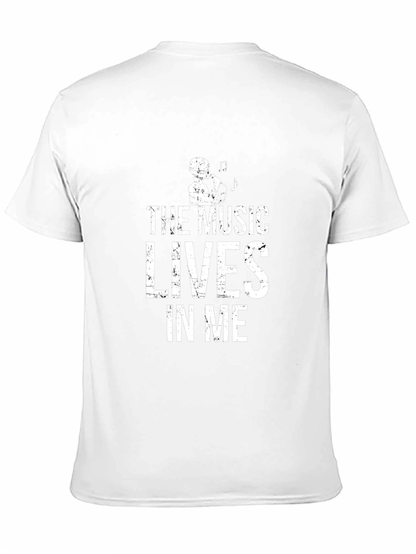 The Music Lives In Me Graphic T-Shirt