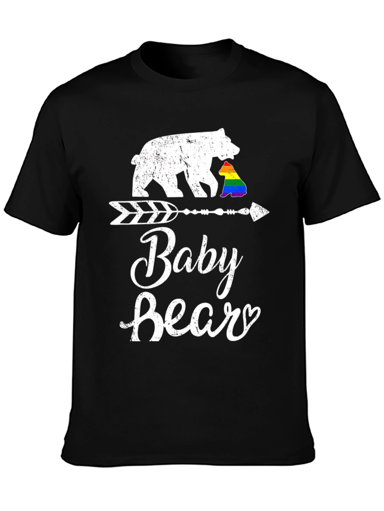 Baby Bear LGBTQ+ Pride Graphic T-Shirt