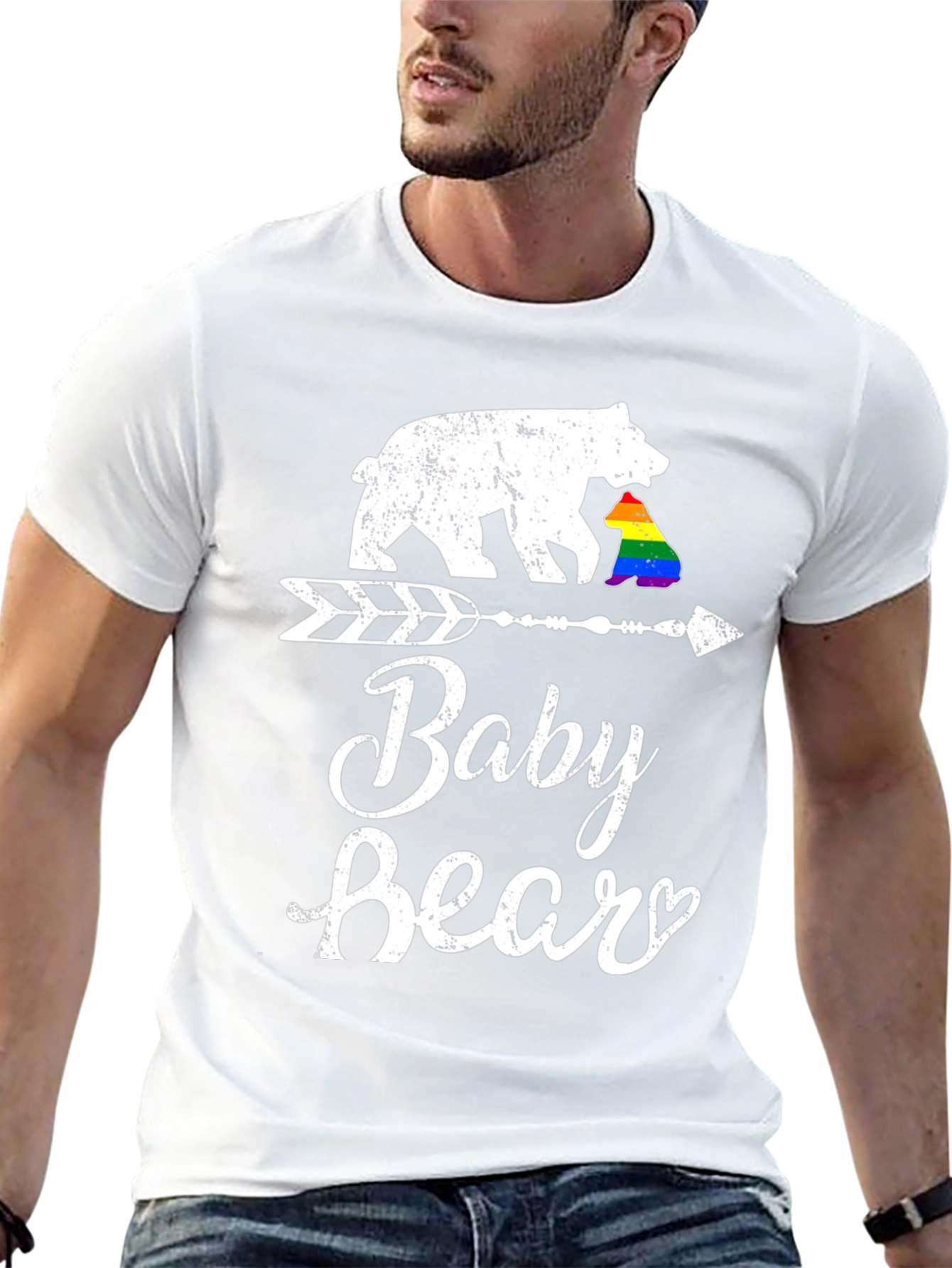Baby Bear LGBTQ+ Pride Graphic T-Shirt