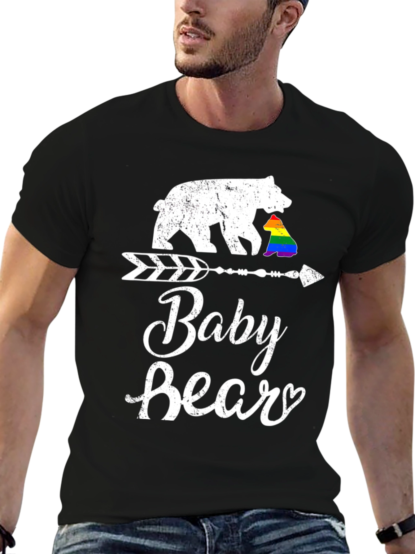 Baby Bear LGBTQ+ Pride Graphic T-Shirt