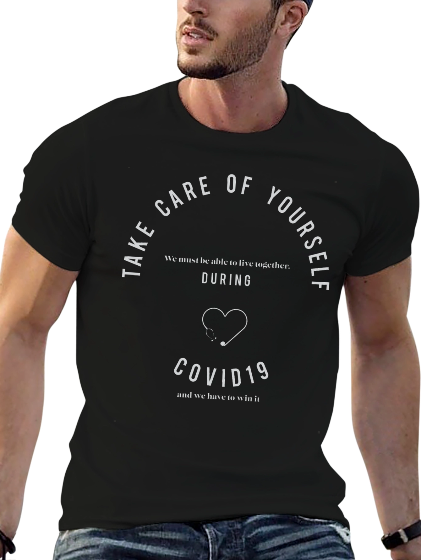 Take Care COVID-19 Awareness T-Shirt