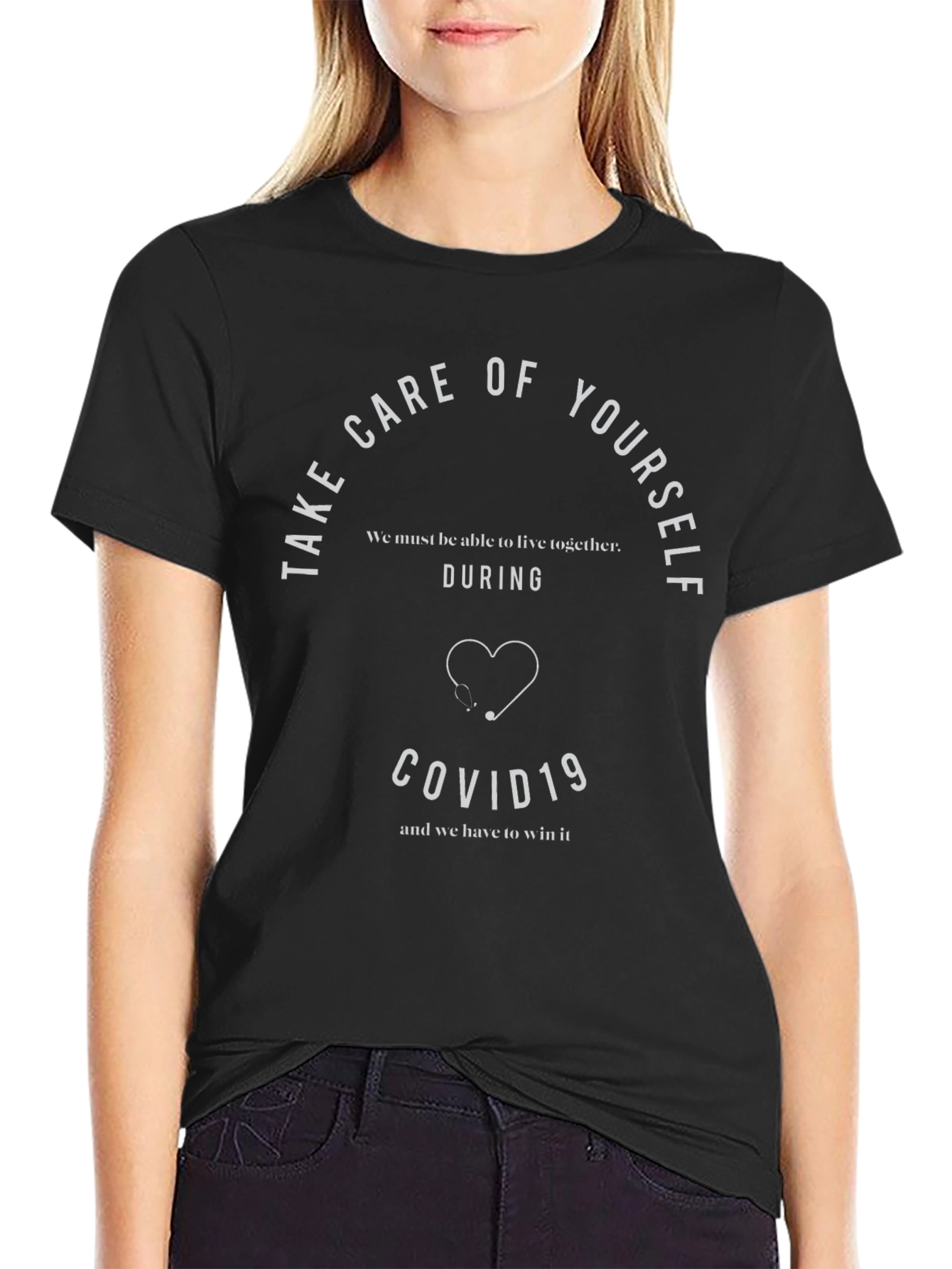 Take Care COVID-19 Awareness T-Shirt