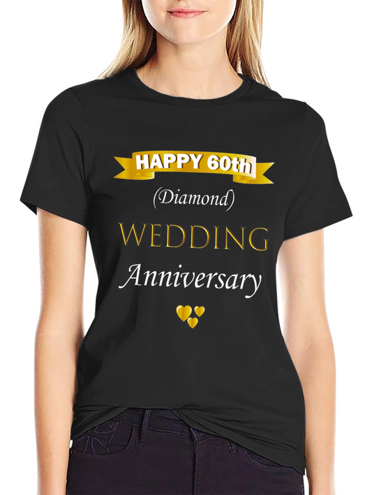 60th Diamond Wedding Anniversary T-Shirt