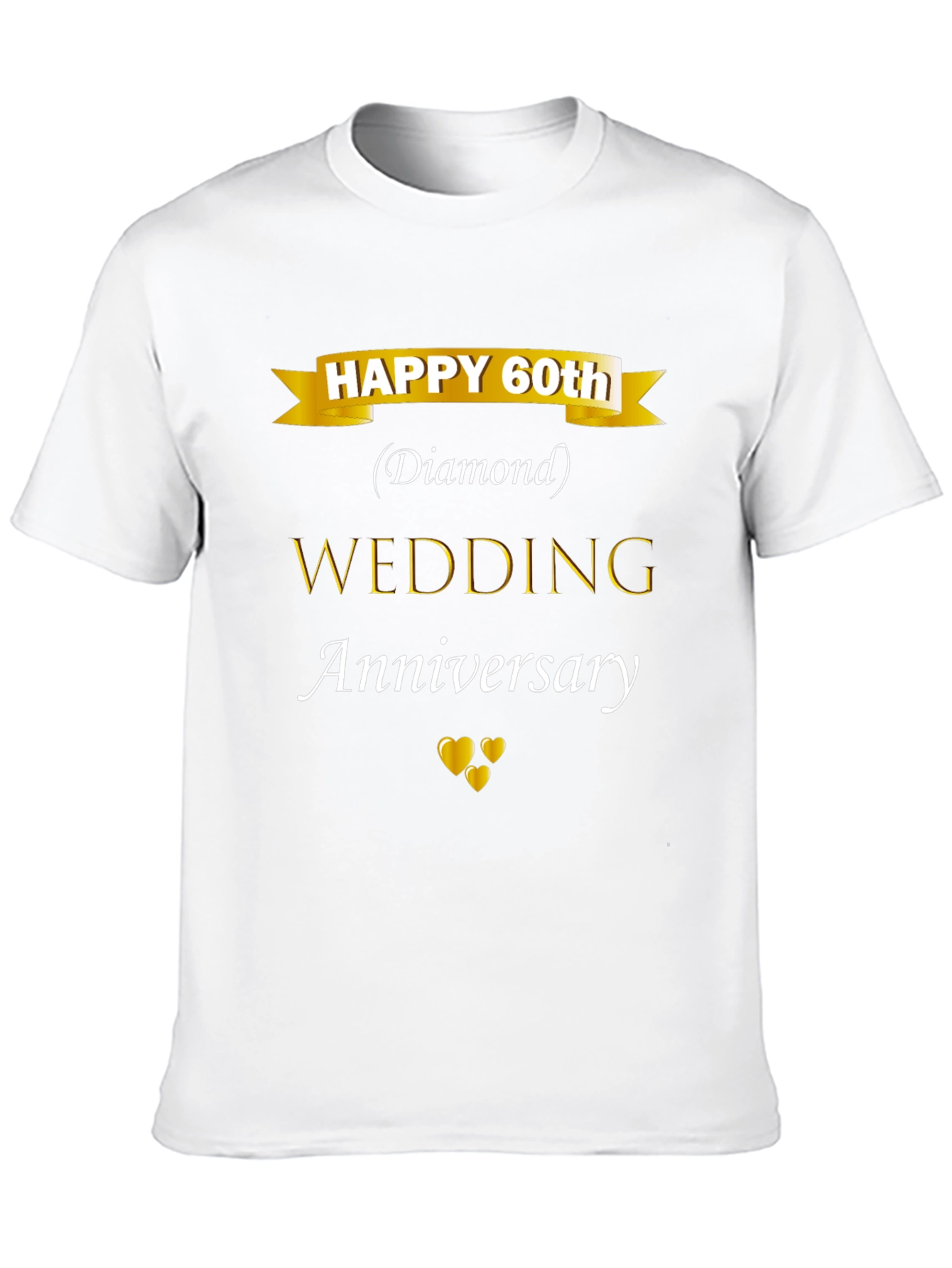 60th Diamond Wedding Anniversary T-Shirt