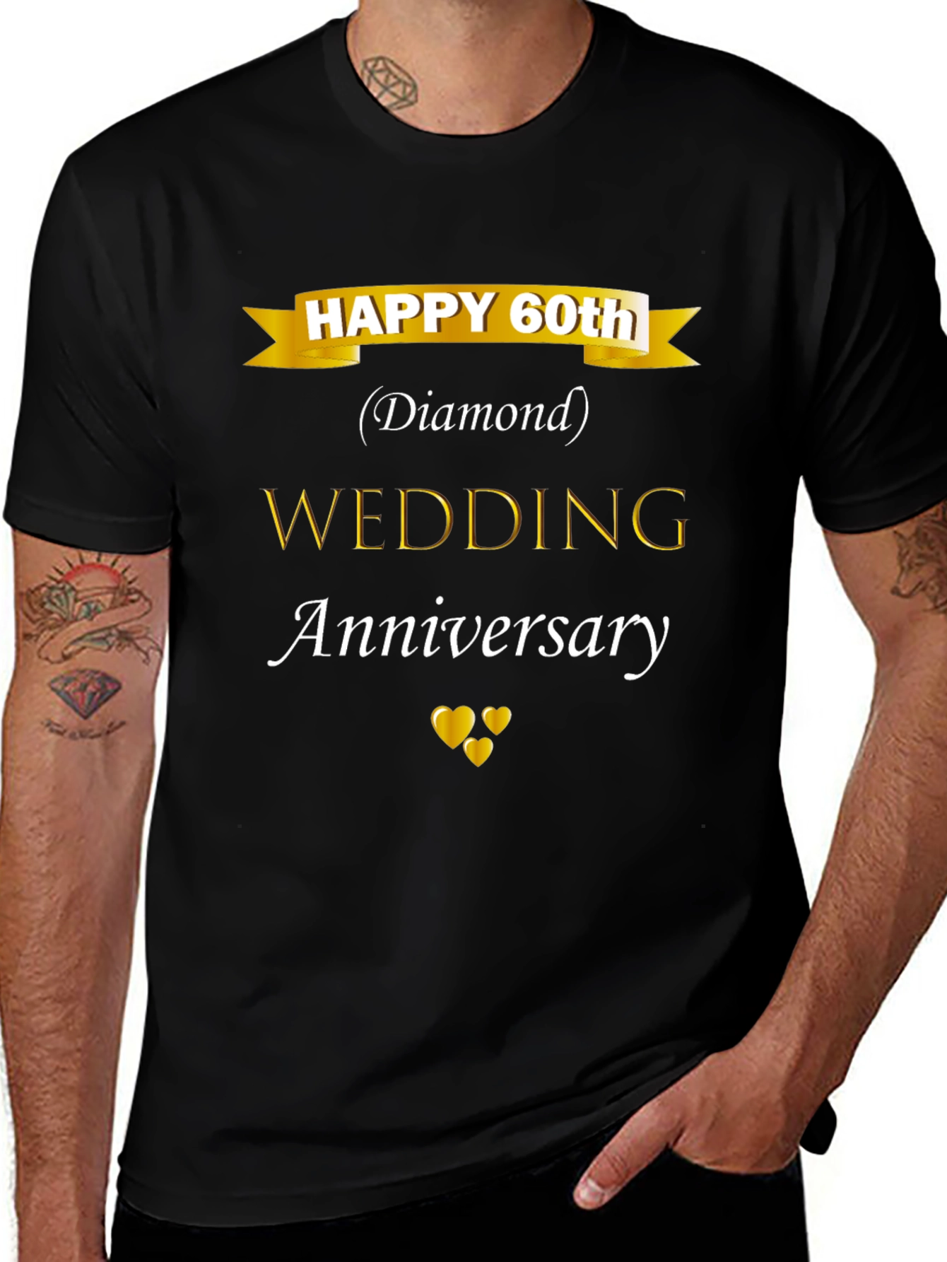60th Diamond Wedding Anniversary T-Shirt