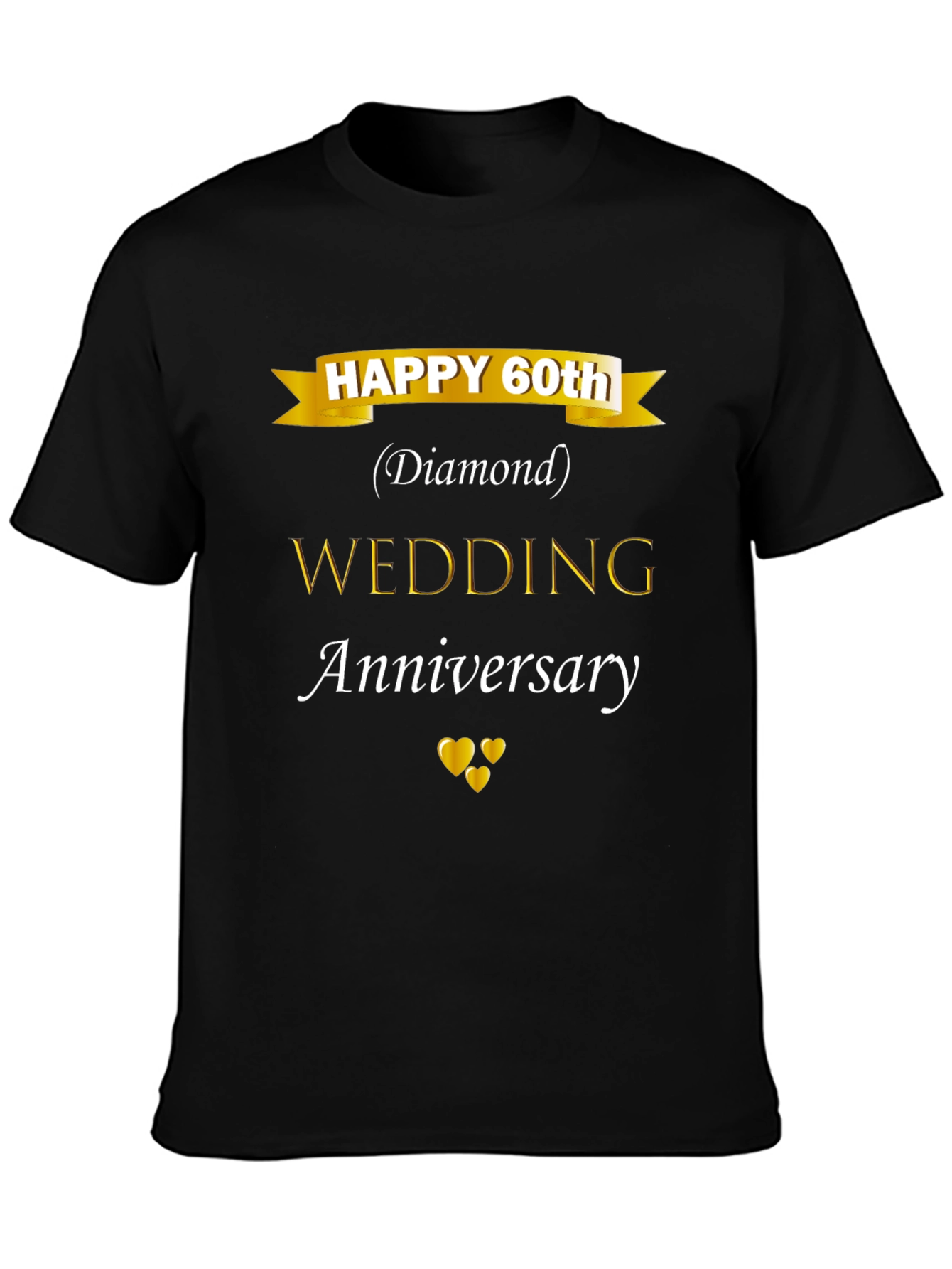 60th Diamond Wedding Anniversary T-Shirt