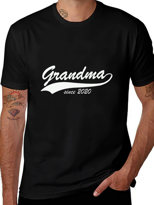 Grandma Since 2020 T-Shirt - Novelty Gift