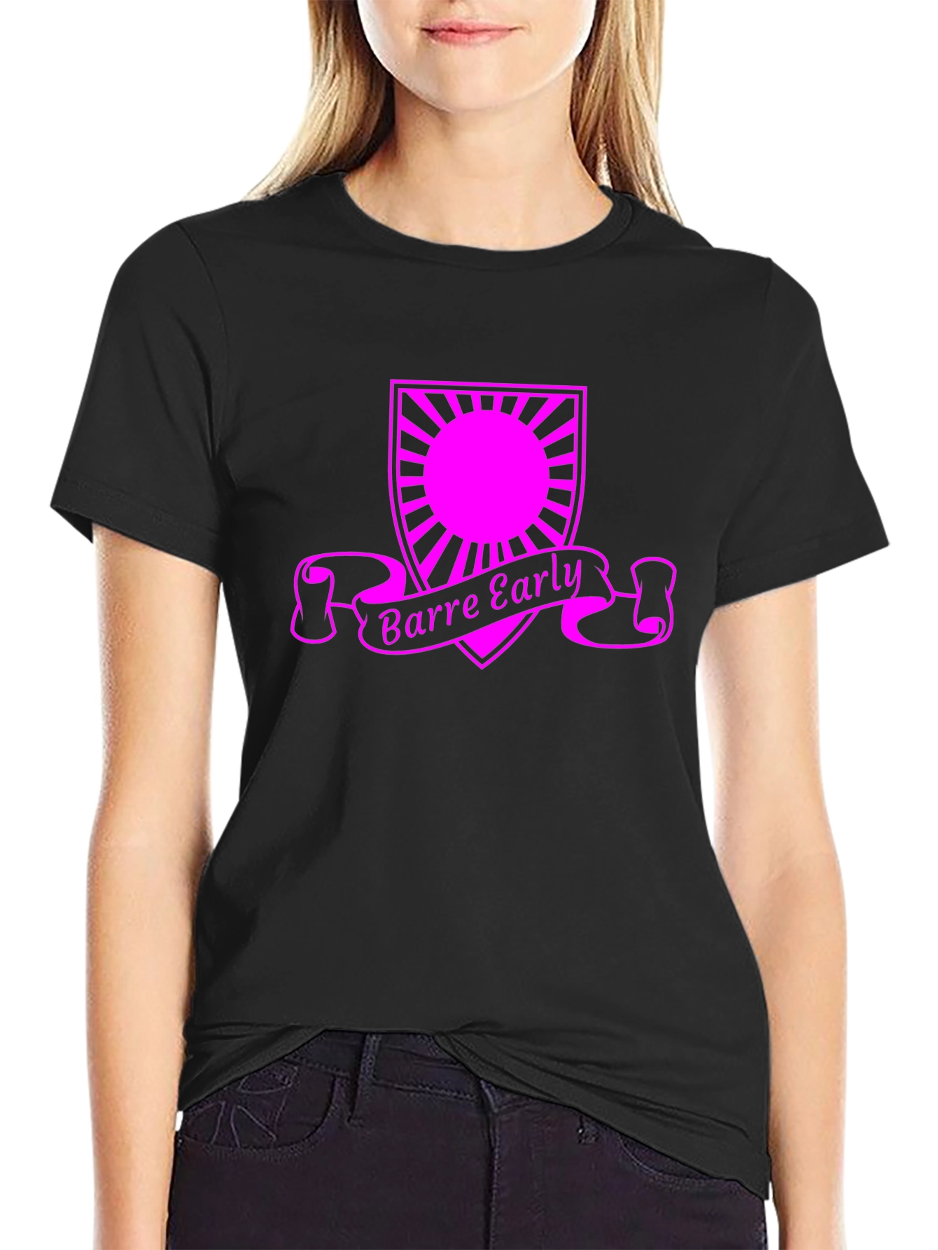Barre Early Graphic Tee - Fitness Apparel