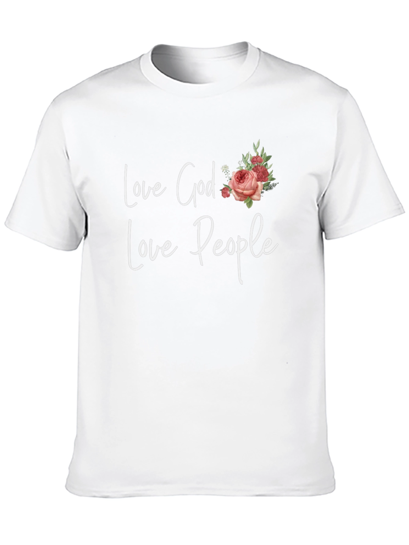 Love God Love People Graphic Tee