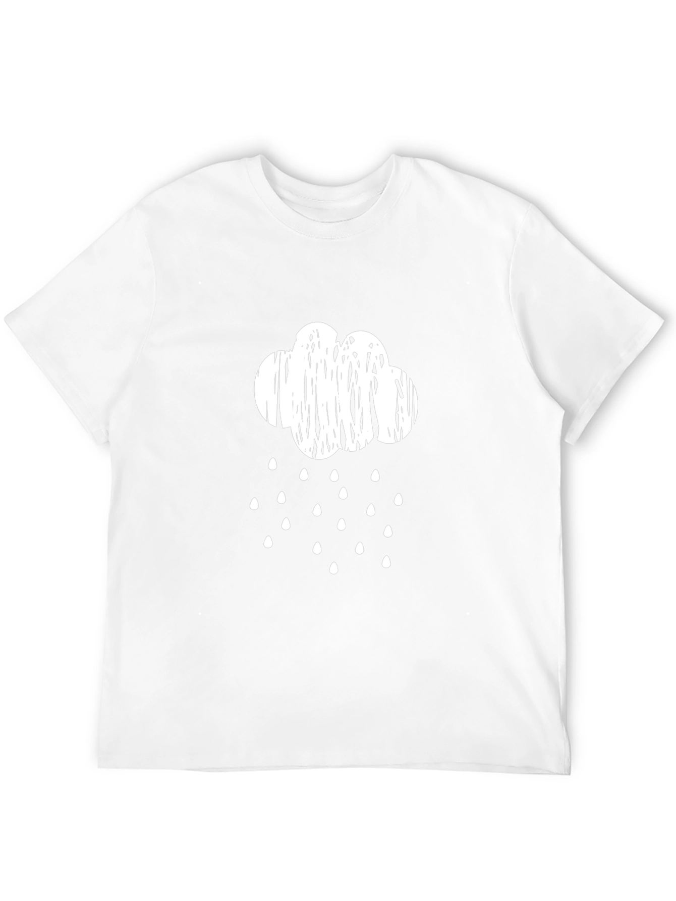 Rainy Day Cloud T-Shirt - Black