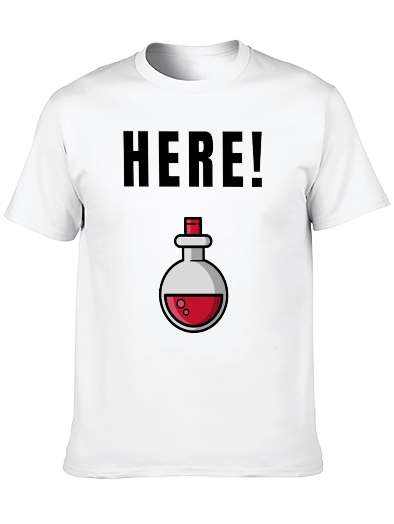 Potion Here! Black Graphic Tee