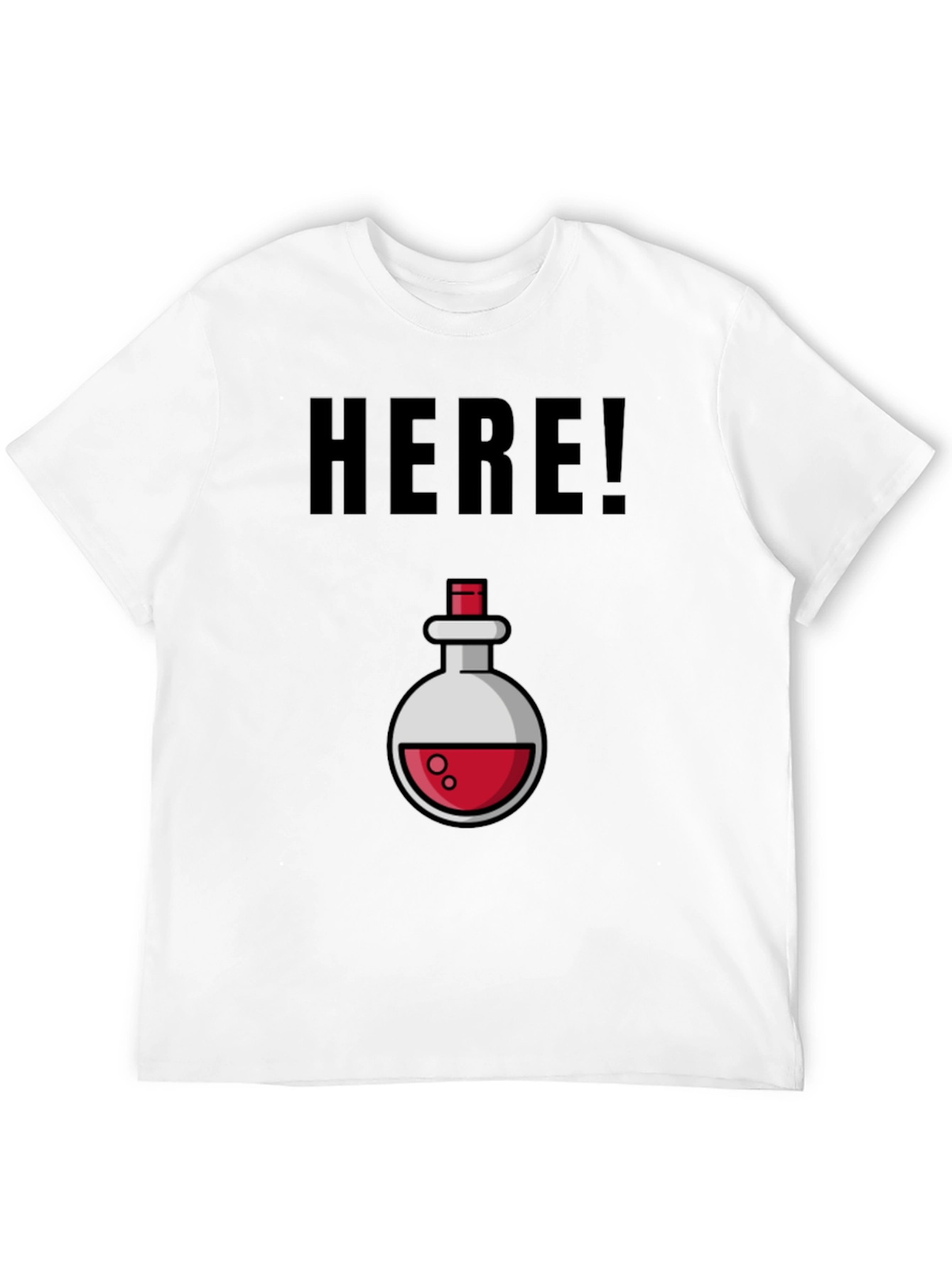 Potion Here! Black Graphic Tee