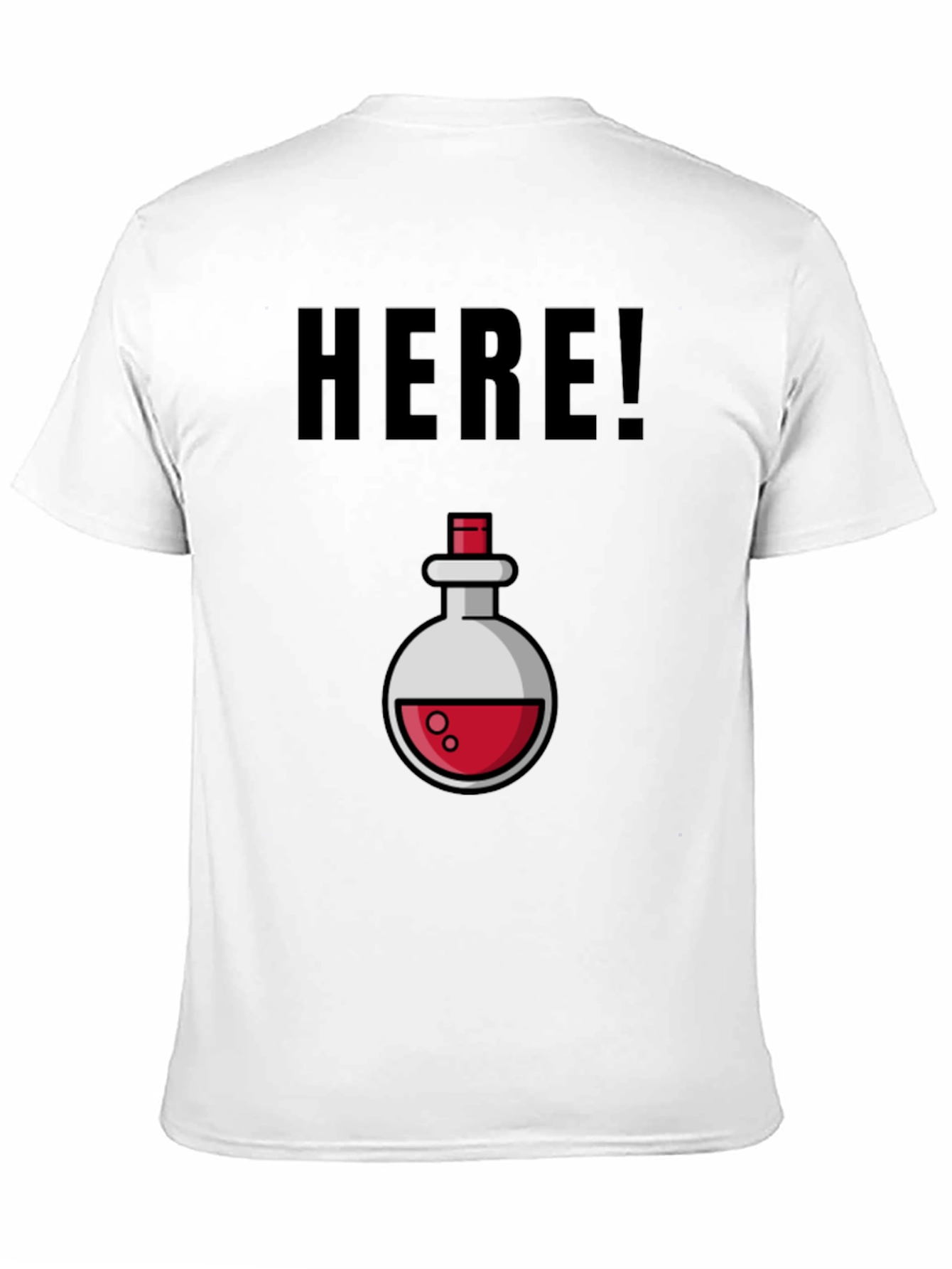 Potion Here! Black Graphic Tee