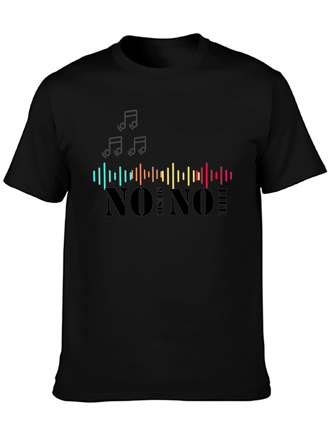 No Music No Life Graphic Tee