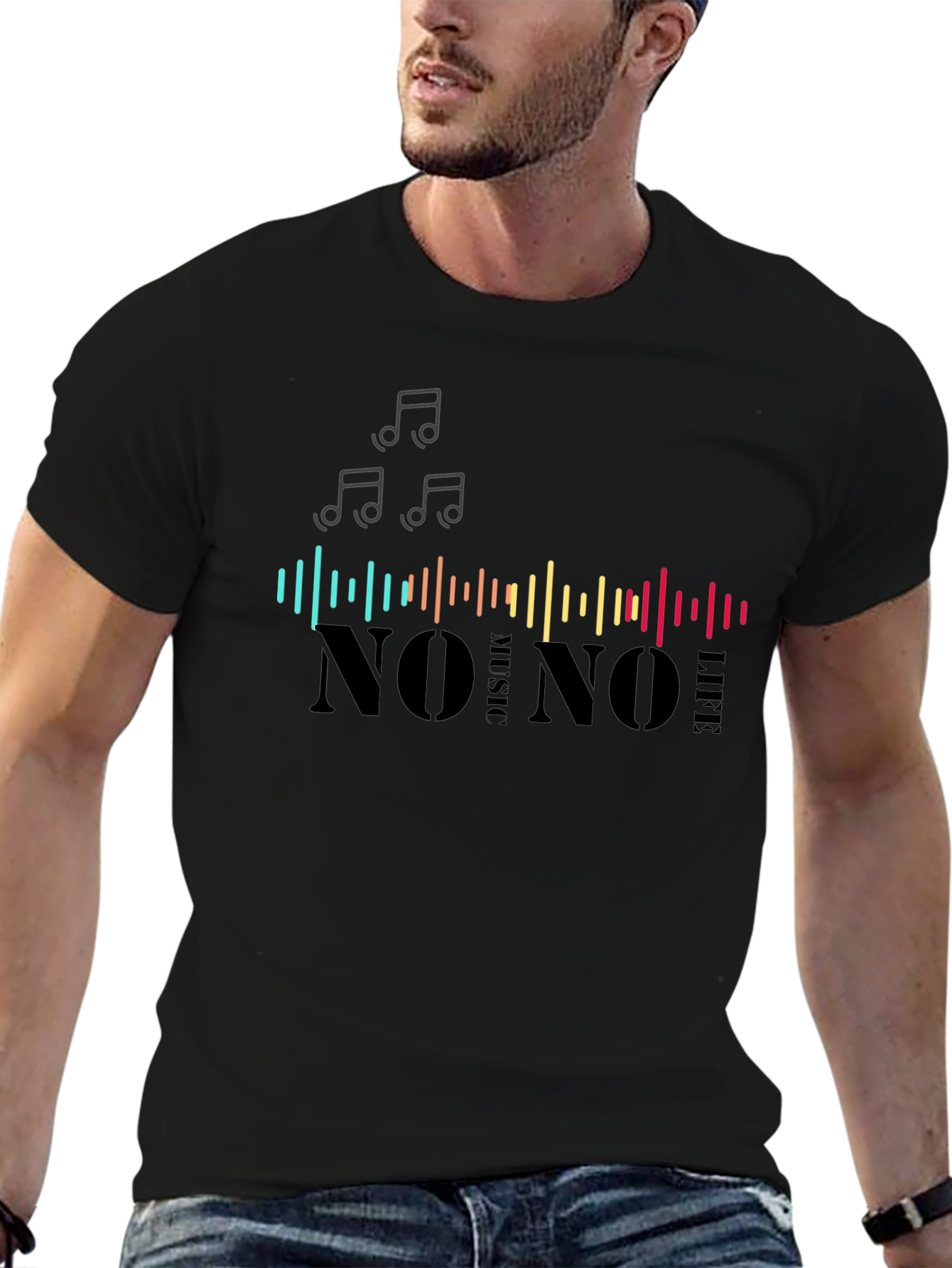 No Music No Life Graphic Tee