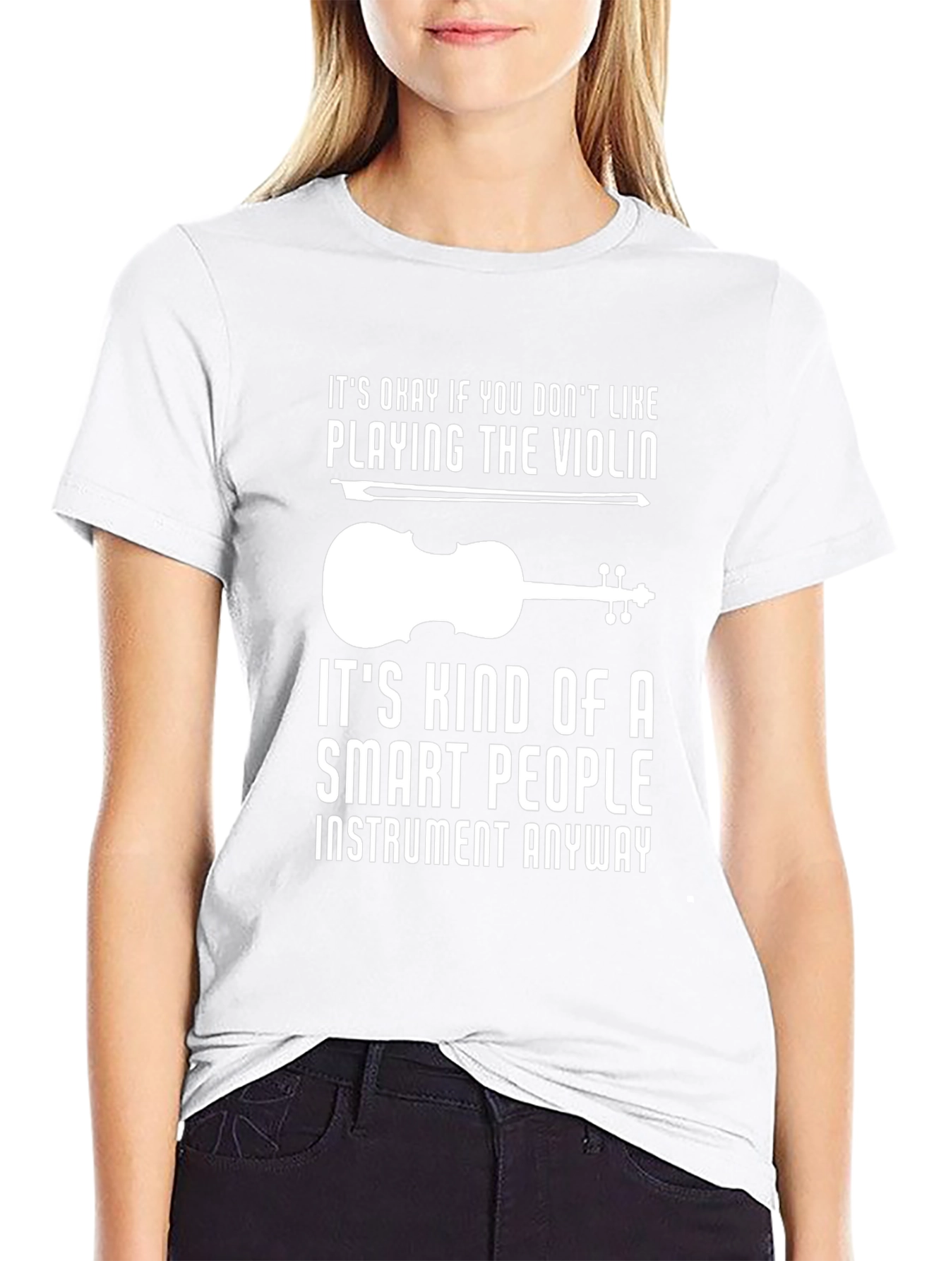 Smart People Violin T-Shirt