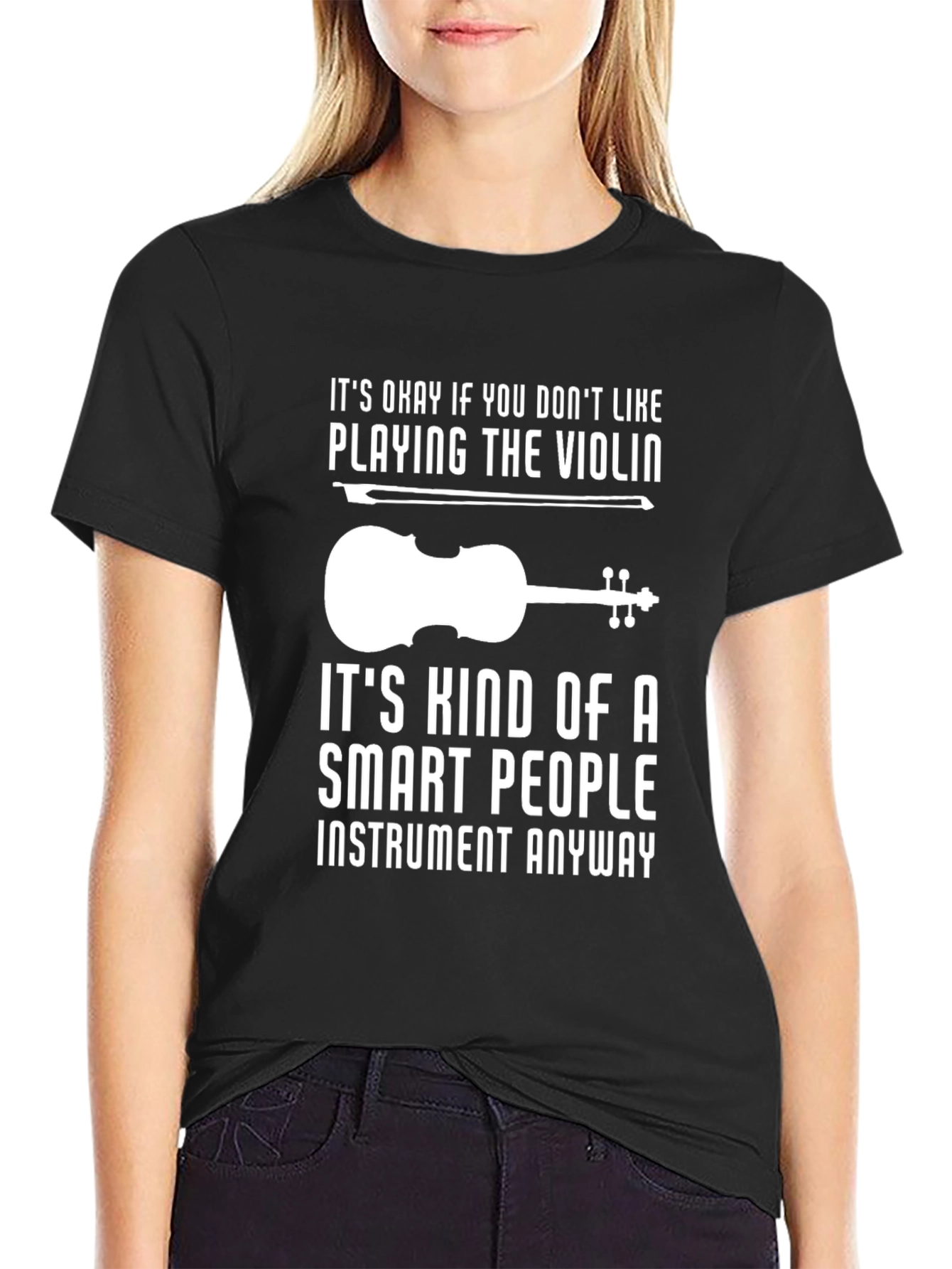 Smart People Violin T-Shirt