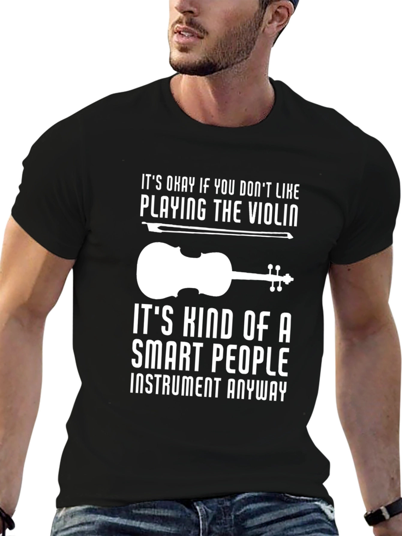 Smart People Violin T-Shirt