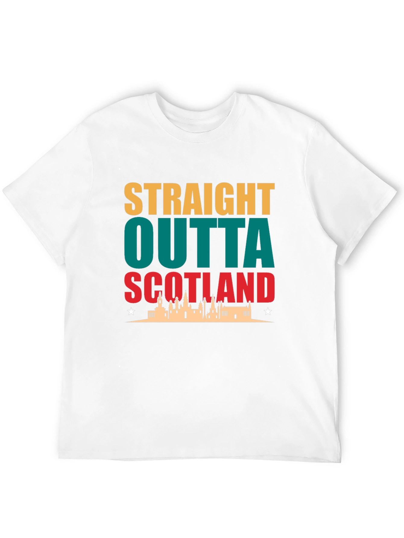 Straight Outta Scotland Graphic T-Shirt